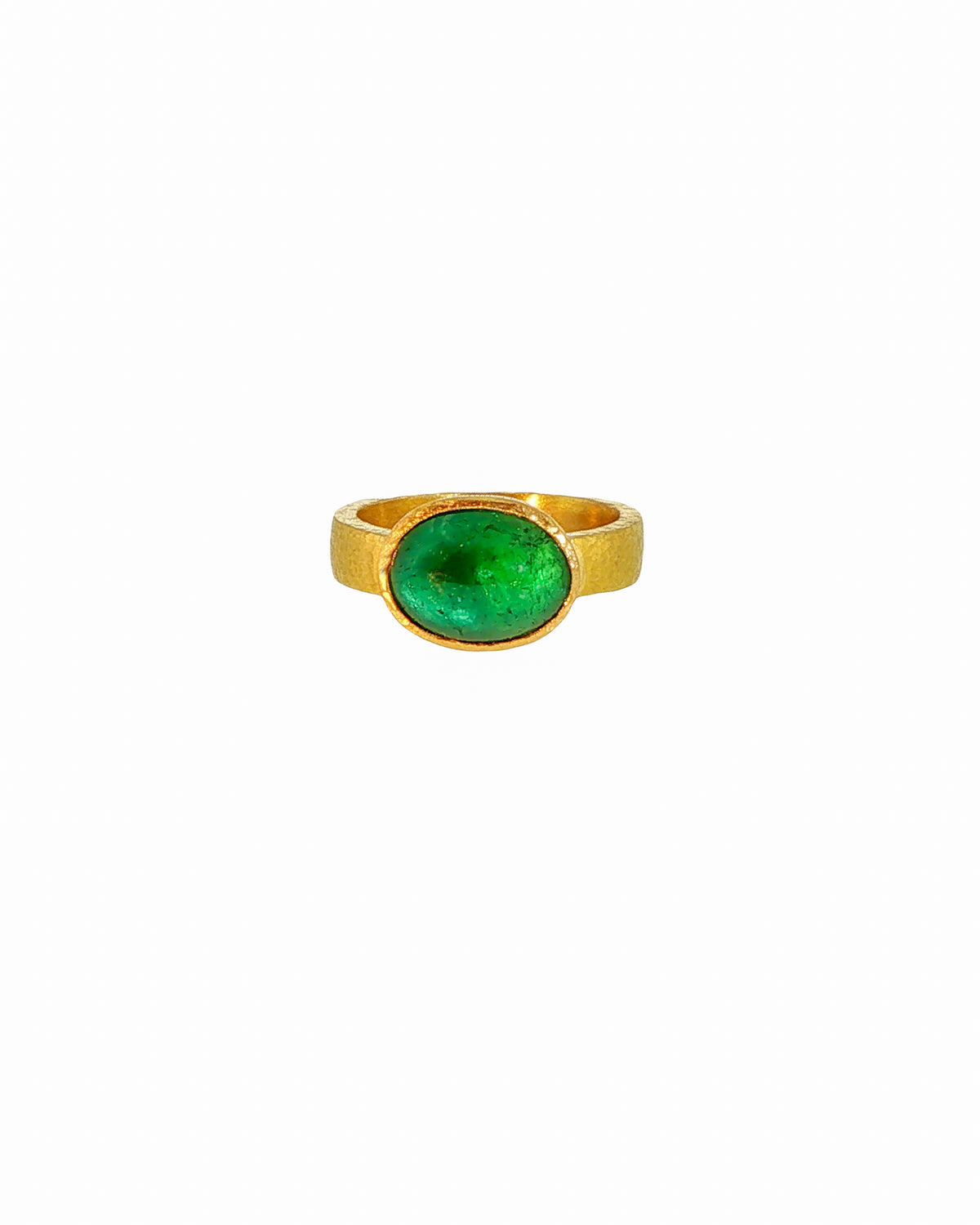 Green Tourmaline Ring