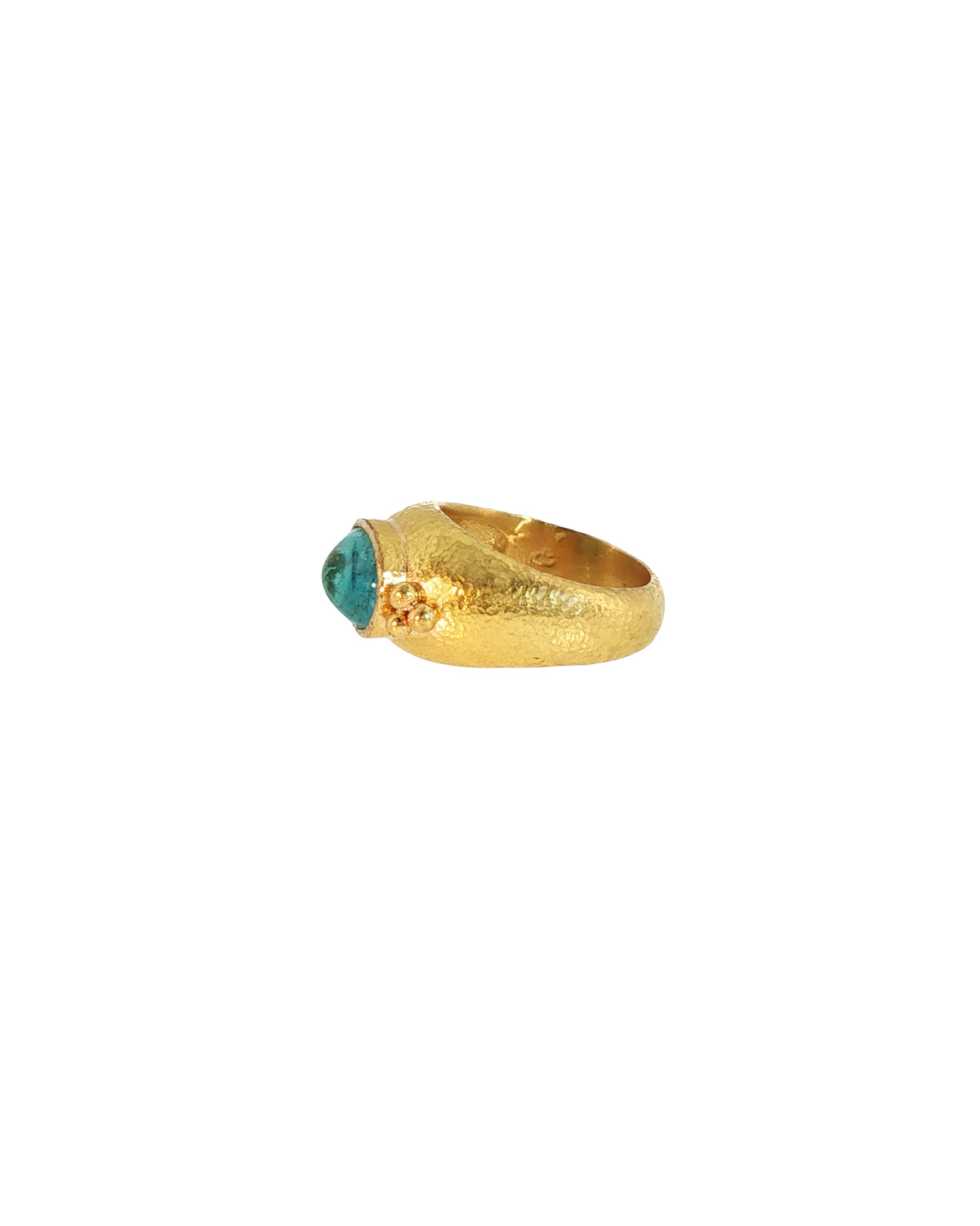 Blue Tourmaline Ring