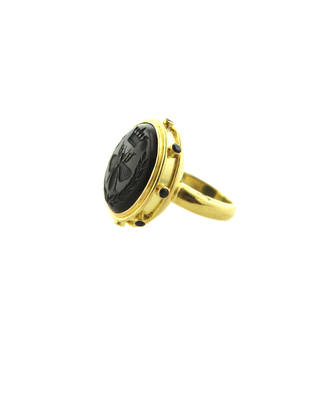 Onyx 'Queen Bee' Ring