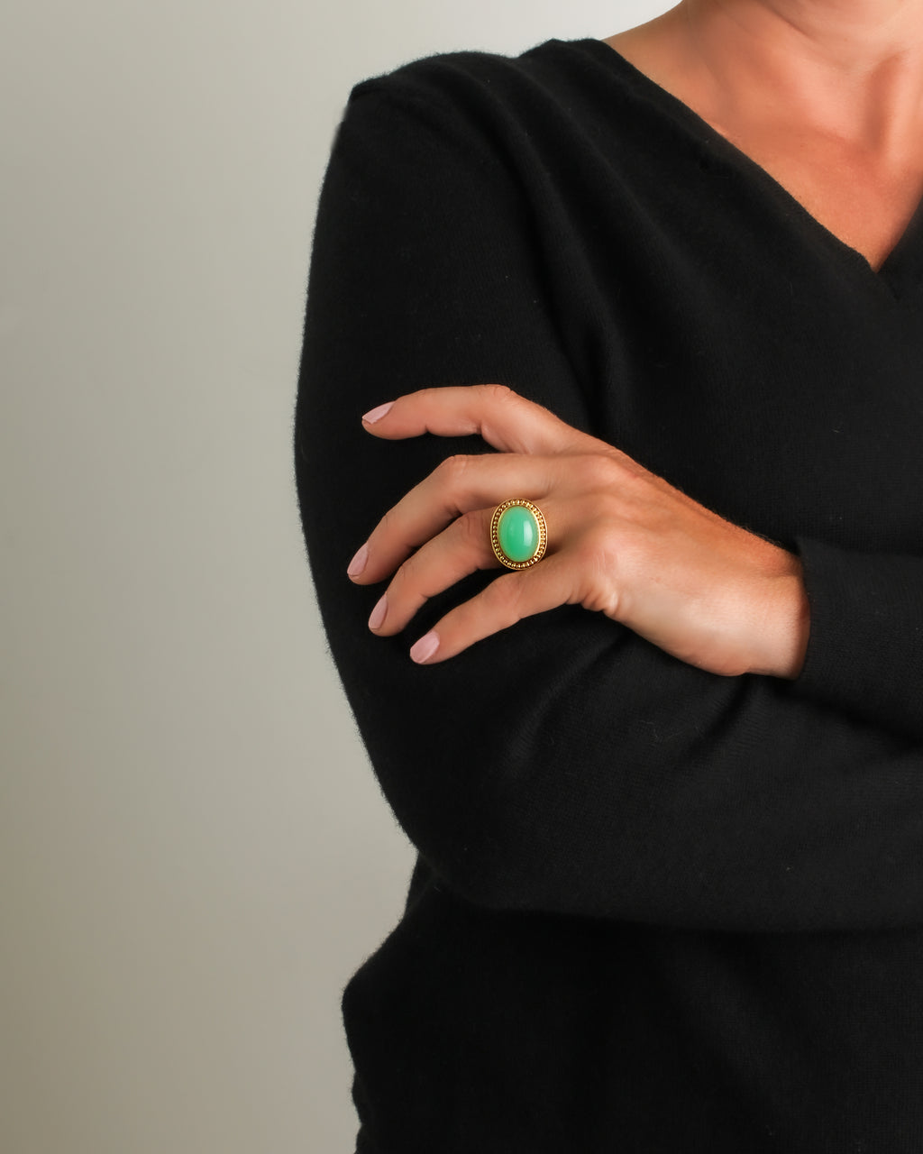 Chrysoprase Ring