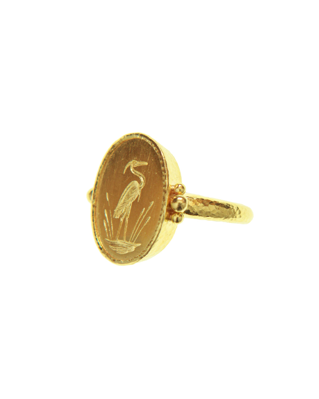 Gold 'Crane' Ring