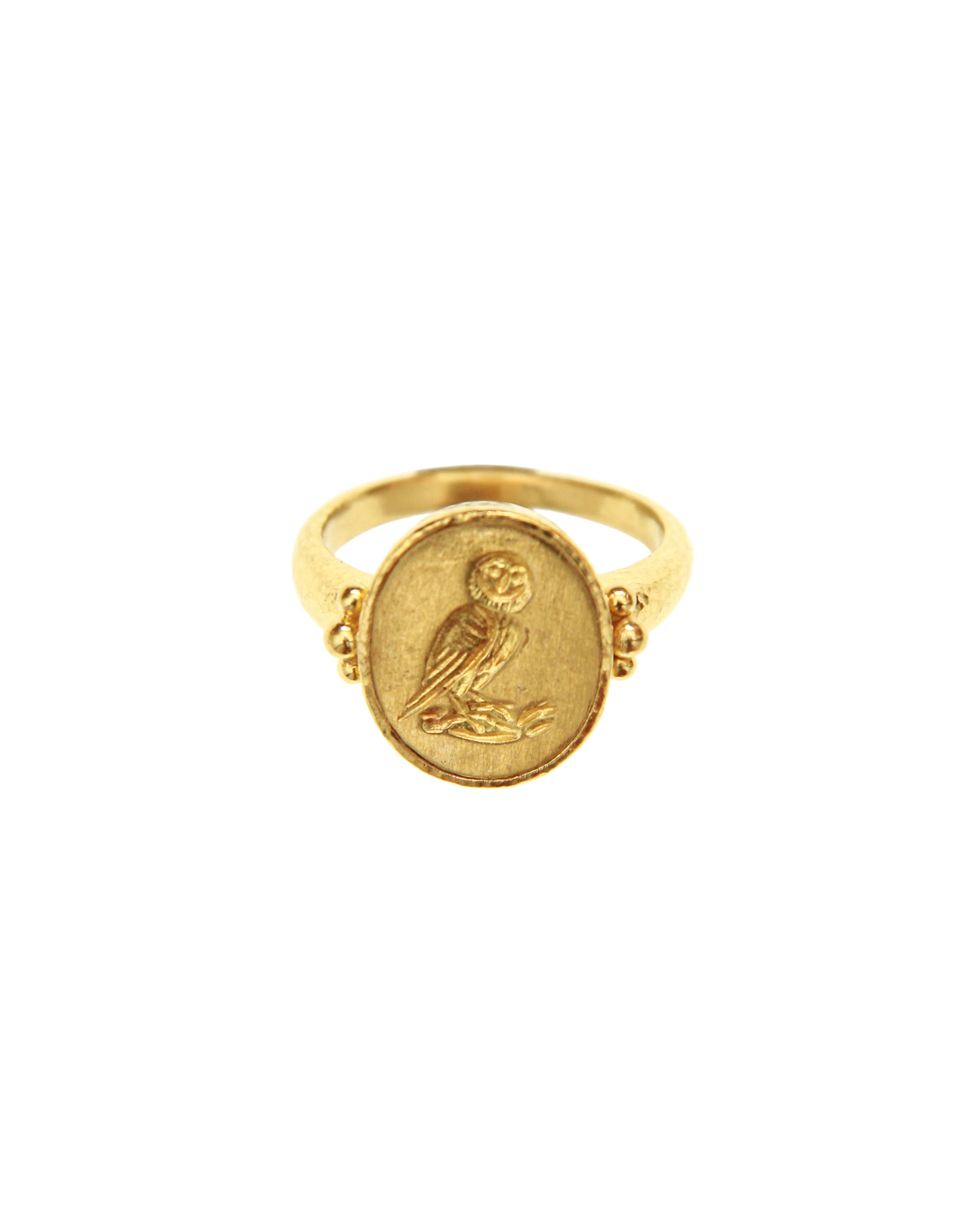 Gold 'Owl' Ring