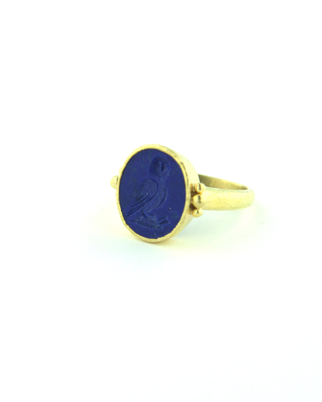 Lapis 'Owl' Ring