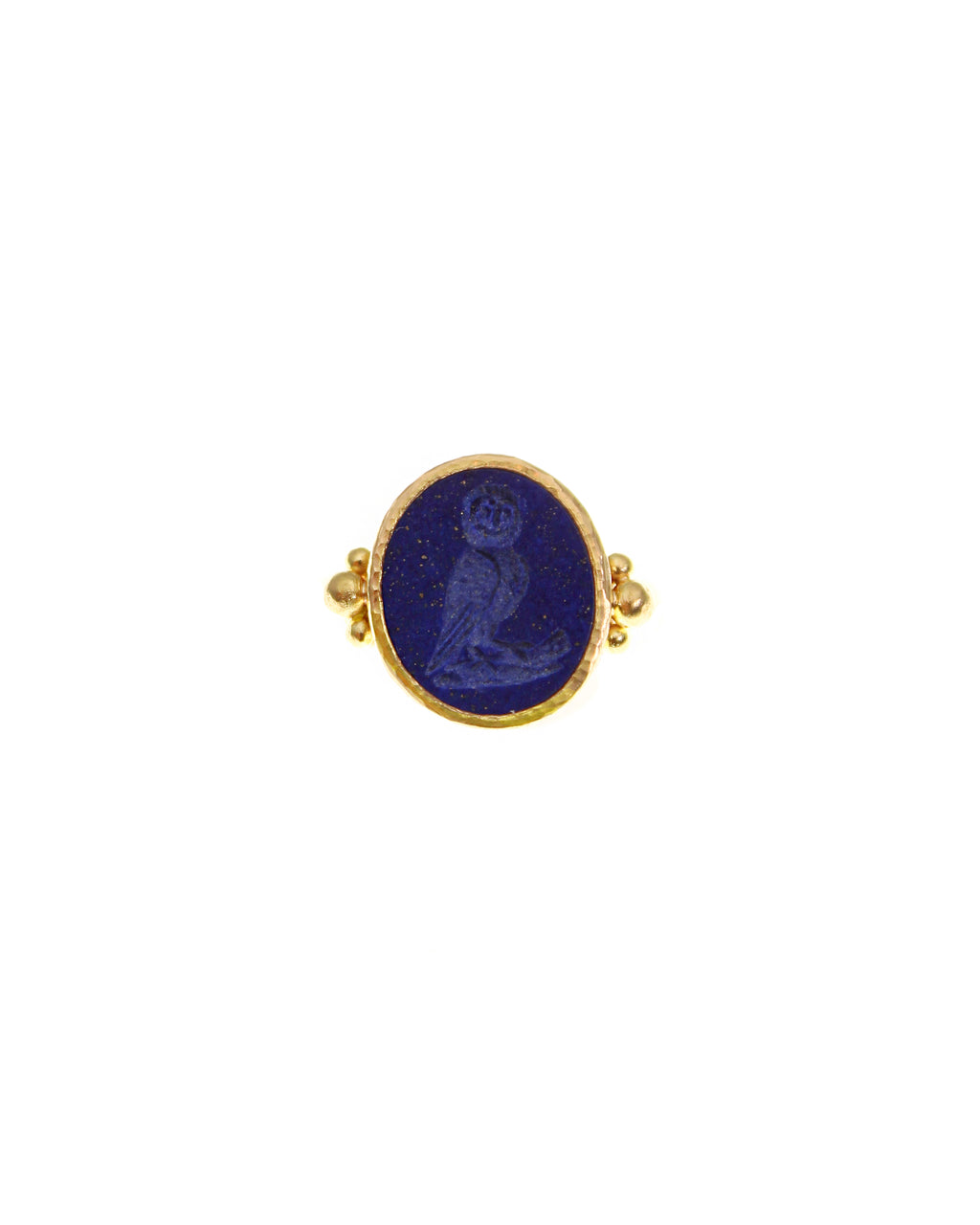 Lapis 'Owl' Ring