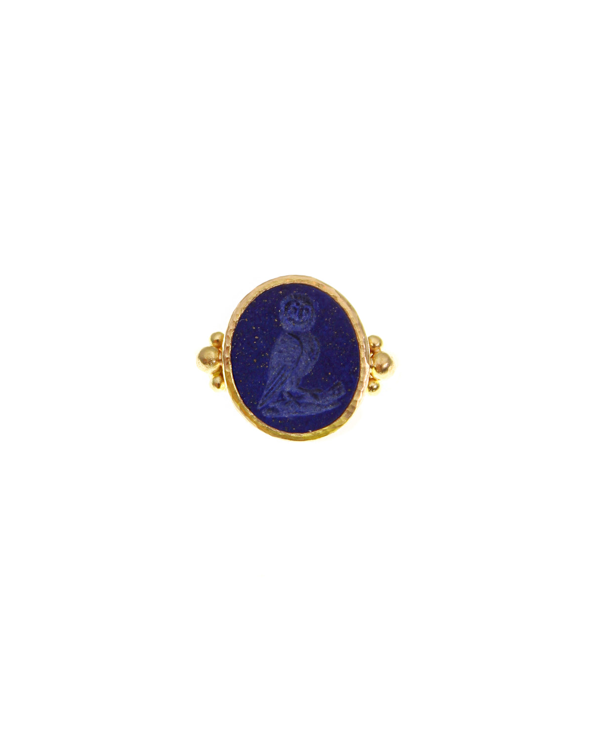 Lapis 'Owl' Ring
